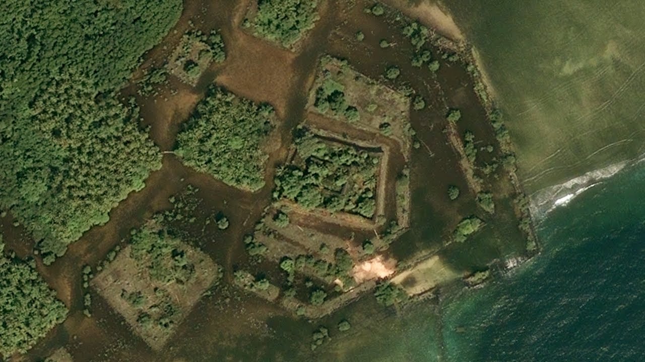 Images From Above Reveal An Ancient City In The Middle Of The Ocean