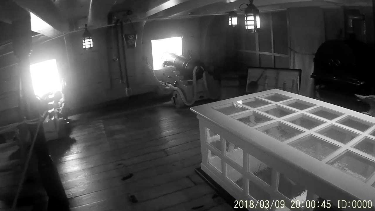 Ghost Of Admiral Nelson's Wife Filmed On Ship