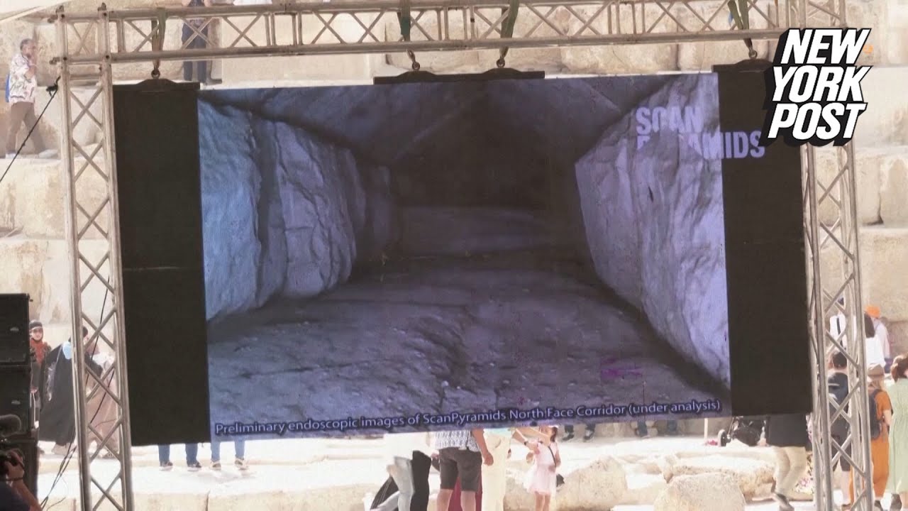 Archaeologists discover secret chamber inside Great Pyramid of Giza | New York Post