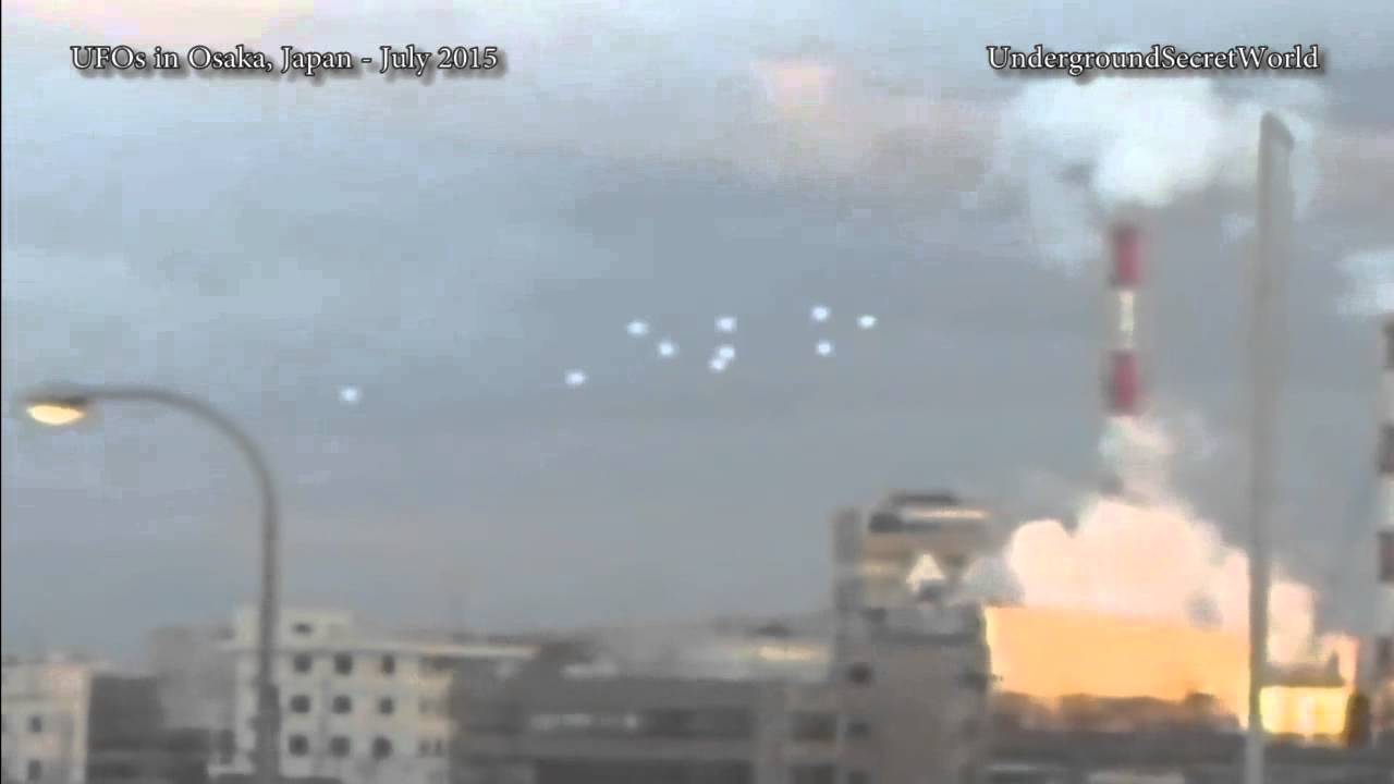 UFO Fleet over Osaka, Japan | UFO Japan 2015 | UFO Fleet 2015 | UFO Sightings 2015