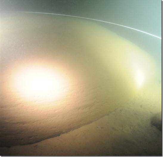 Pictures from a finding at the bottom of Baltic Sea