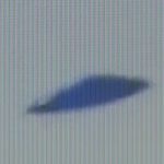 Imagem relacionada a OVNI azul capturado em vídeo na Holanda