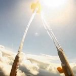 Imagem relacionada a Paraquedista quase entra em colisão com meteorito