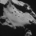 Imagem relacionada a Sonda Rosetta observa OVNI sobre a superfície de cometa