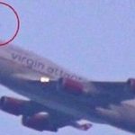 Imagem relacionada a OVNI ultrapassa avião da Virgin Airlines
