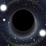 Imagem relacionada a Colisão de buraco negro poderia perturbar o espaço-tempo