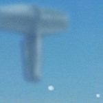 Imagem relacionada a OVNI com formato de saca-rolha foi filmado de avião sobre a Índia