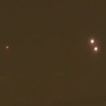 Imagem relacionada a OVNIs são filmados nos céus de capital russa