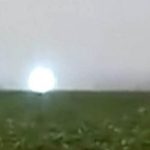 Imagem relacionada a Misteriosa bola luminosa filmada na Sibéria