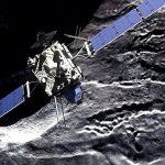 Imagem relacionada a Sonda Rosetta é destruída em colisão com cometa