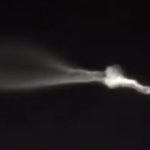 Imagem relacionada a Lançamento da SpaceX provoca avistamentos de OVNIs