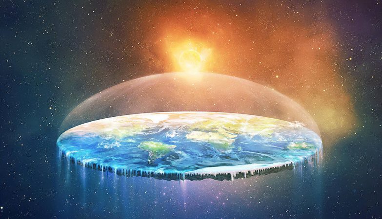 Imagem relacionada a Terraplanistas afirmam que imagens do espaço são falsas