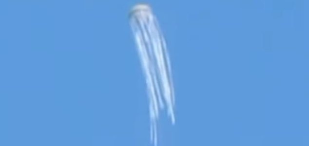 Imagem relacionada a OVNI em forma de 'água-viva' filmado em São Paulo