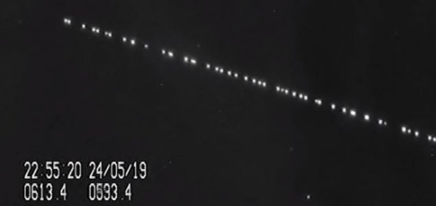 Imagem relacionada a Starlink pode desencadear um novo boom de avistamentos de OVNIs