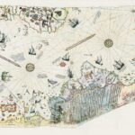 Imagem relacionada a O Mapa Mundial de Piri Reis de 1513