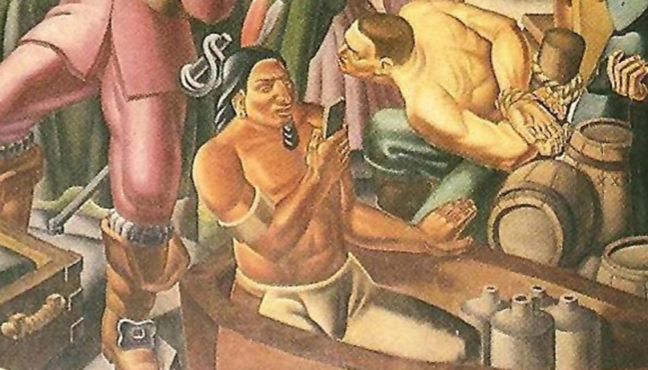 Imagem relacionada a Pinturas antigas mostram pessoas com smartphones?