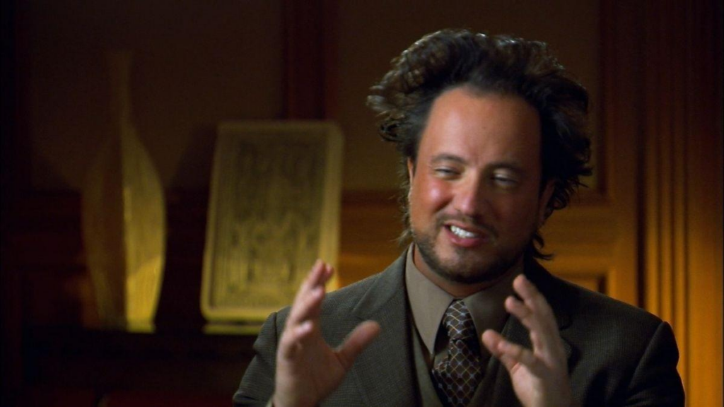 Imagem relacionada a Secretária de imprensa da Casa Branca faz gesto de Tsoukalos ao falar de alienígenas
