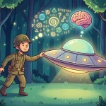 Imagem relacionada a Militar afirma ter recebido “código” telepático de OVNI na Floresta de Rendlesham