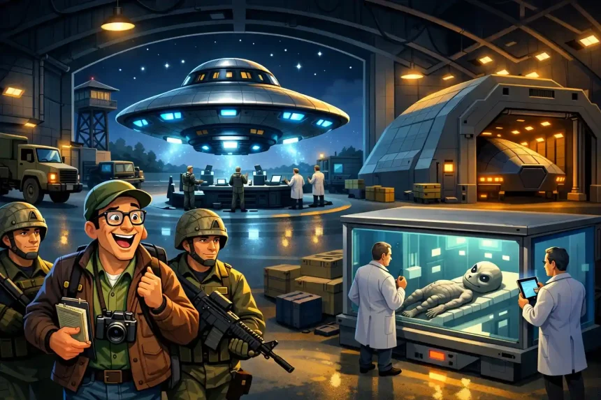 Imagem relacionada a Deputado defensor da divulgação de OVNIs recebe autorização para visitar bases ultrassecretas dos EUA