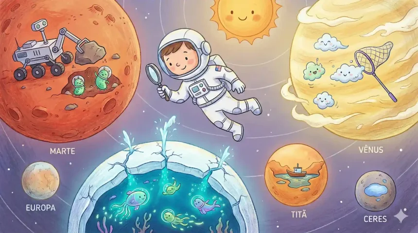 Imagem relacionada a Vida alienígena pode estar mais perto do que imaginamos? Cientistas apontam possíveis esconderijos no Sistema Solar